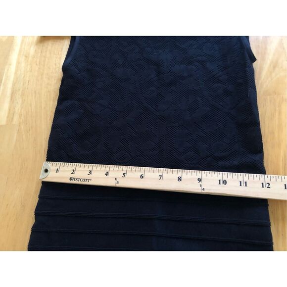 Bebe Sexy Lace Bodycon Mini Dress Size M-L Made In USA - Picture 10 of 14